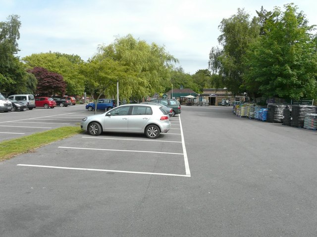 Folkestone Garden Centre carpark