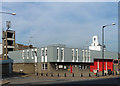 Fire station, North Woolwich Road