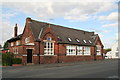 Old school on the corner of Pasture Lane (opposite the filling station)