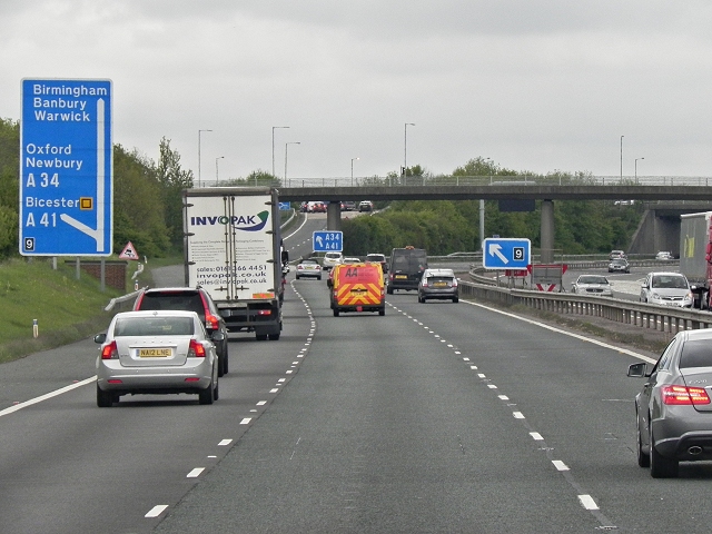 Northbound M40 Oxford Road Bridge © David Dixon Geograph Britain And Ireland 9411