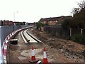 Track laying in Beeston