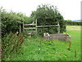 SJ1080 : Stile on the footpath by Maggie Cox
