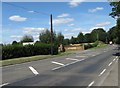 Entrance to Wellshurst Golf Club off the A267