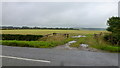 Harvested pasture near Charlesfield