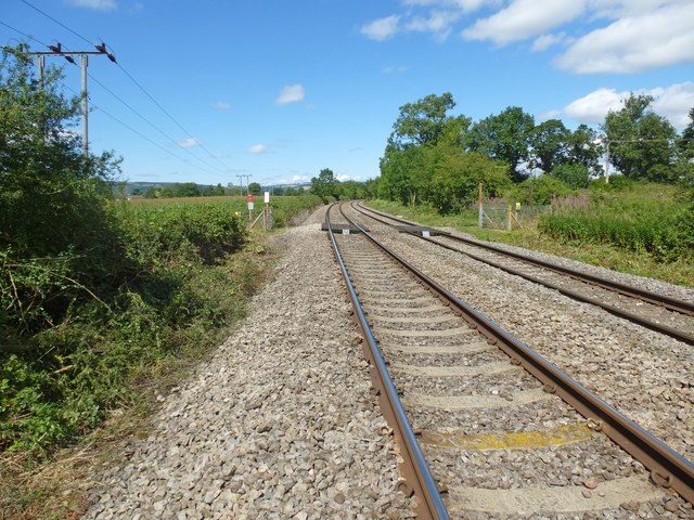 Railway line near Eye