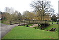 Footbridge over the River Wey