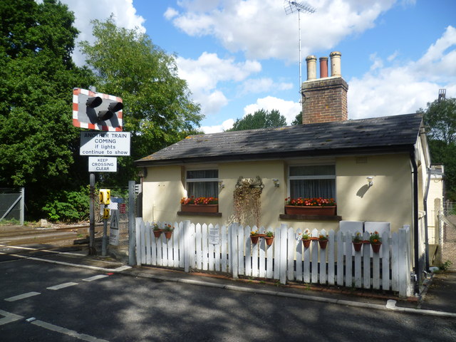 Level crossing keeper's cottage on Wagon Lane