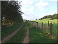 Bridleway leading from Blakedown to Stakenbridge