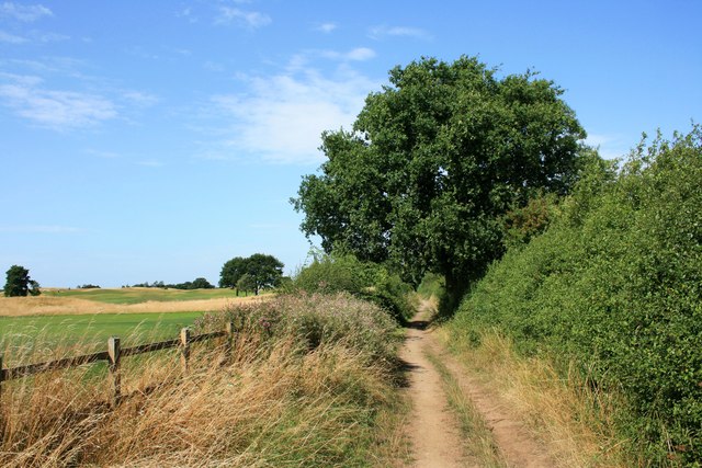 Bridleway beside the Golf Course