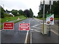 Road closed, Omagh