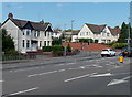 Houses at the Libanus Road junction, Blackwood