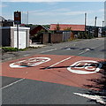 20mph zone along Sycamore Avenue, Tredegar