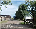 Entrance to Blackstope Farm, east of Retford