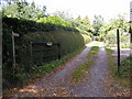 Footpath to Hall Road