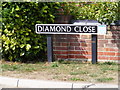 Diamond Close sign