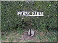 Furze Farm sign