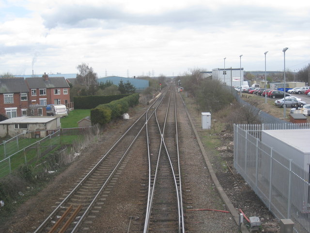 The view from England Lane footbridge © Jonathan Thacker cc-by-sa/2.0 ...