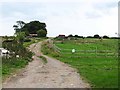 Farm road, Kilnsey House Farm