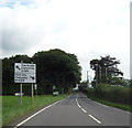 Road junction south of Cwmffrwd