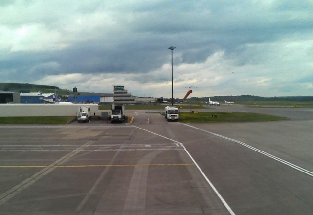 Aberdeen Airport tarmac