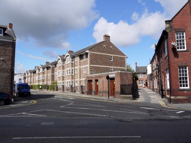 Hutton Terrace from Sandyford Road © Andrew Curtis :: Geograph Britain ...