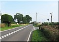 Junction of the A442 road and Lowe Lane, near Romsley, Shropshire