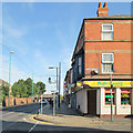 Radford Road at the corner of Beaconsfield Street