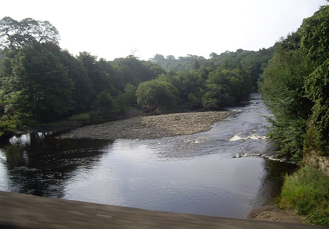 Downstream River Tees