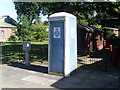 RAC Telephone Box at the East Anglia Transport Museum