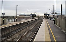 SK2104 : Tamworth (High Level) railway station, Staffordshire by Nigel Thompson