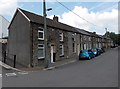 Long row of houses, East Street, Tylorstown