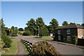 Looking down the course of the old A46 in Swallow