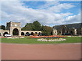 Loggia and East Chapel, West Road Crematorium