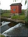 ST4943 : Flow Measuring Station on River Sheppey by Edwin Graham