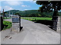 Entrance to a football ground and a cricket ground, Knighton