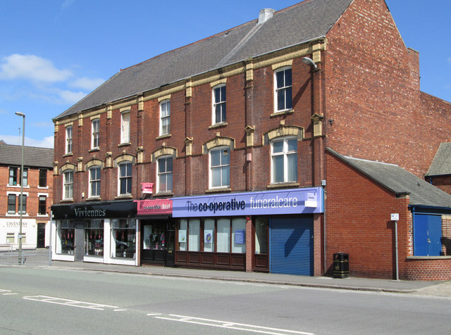 Chesterfield - Funeral Directors On West... © Dave Bevis :: Geograph ...