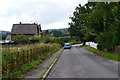 Staplestreet Road, looking east from the village