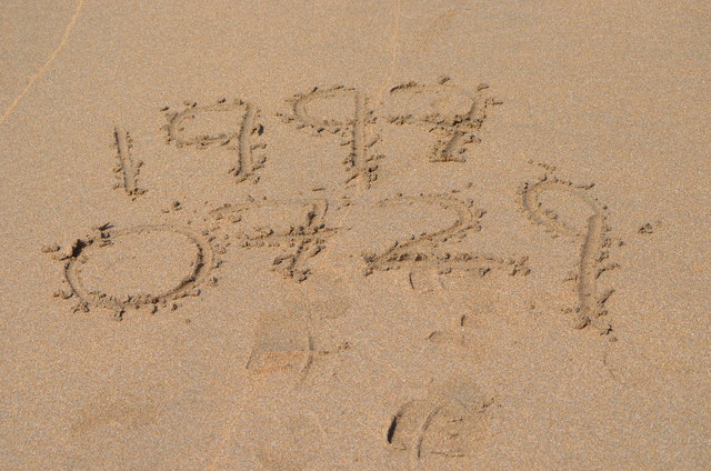 How to remember a grid reference, Bude beach