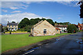 Road past the village green, Knayton