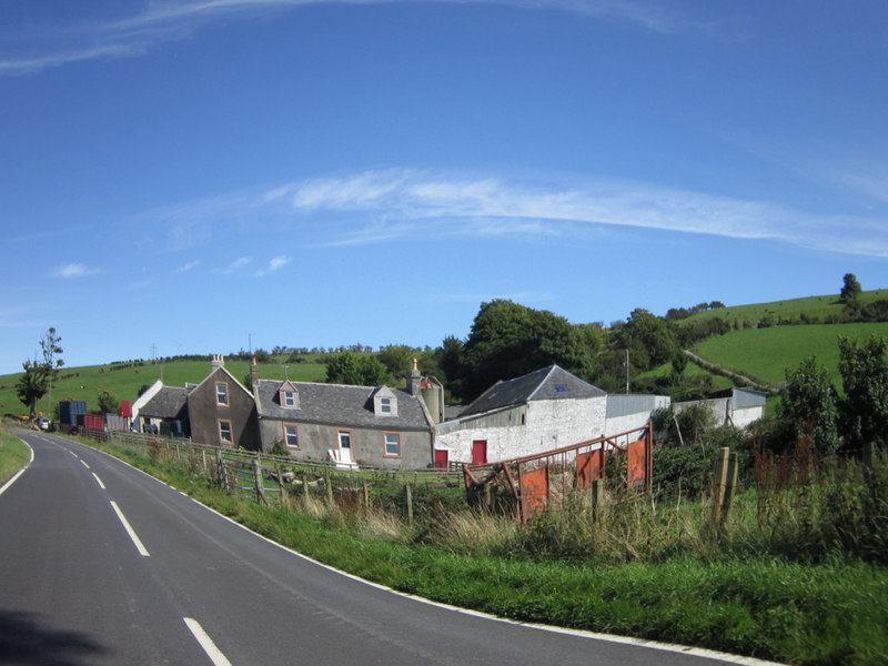 Cranslagvourity Farm, Bute © Ian S cc-by-sa/2.0 :: Geograph Britain and ...