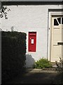 Post box in a house wall