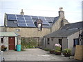 Solar panels on a roof in Keith