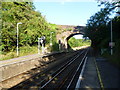 End of the platform at Knockholt station