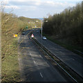 SP0366 : Bromsgrove Highway, A448, from Evesham Road, Headless Cross, Redditch by Robin Stott