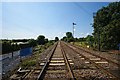 Railway Crossing near Kirkby Green