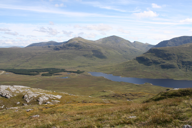 View SE from Meall an t-Sithe