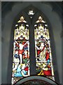 St John the Baptist, Ebbesbourne Wake: stained glass window (i)