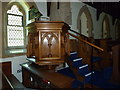 St John, North Holmwood: pulpit