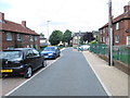 Moorside Road - looking towards Moor End Lane