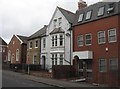 Houses along South Street